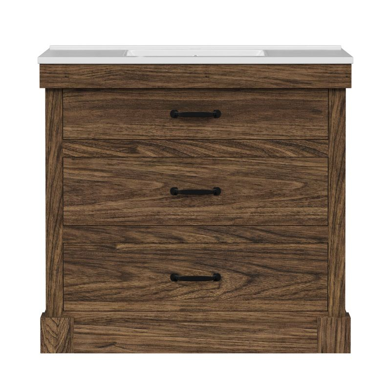 Teamson Home Stratford 22.25" x 24" 2-Door Removable Wall Cabinet, White