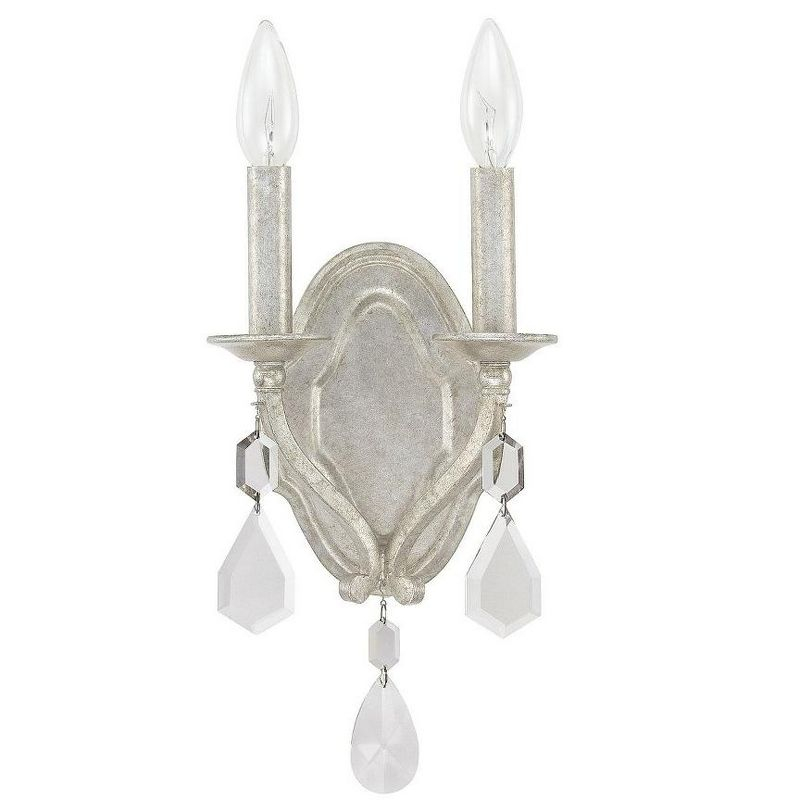 Capital Lighting Blakely 2 - Light Wall Light in  Antique Silver