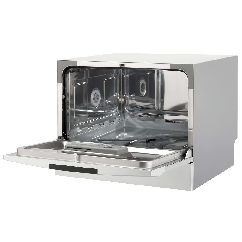 Danby DDW631SDB 6 Place Setting Countertop Dishwasher in Silver