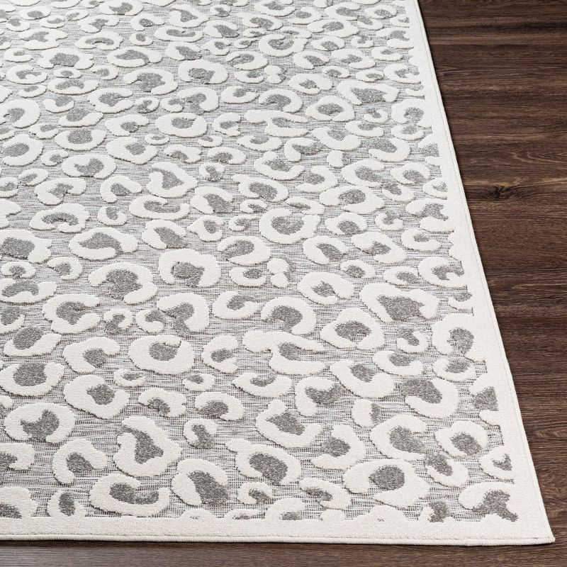 Mark & Day Vossen 5'3"x7'3" Rectangle Woven Indoor and Outdoor Area Rugs Cream