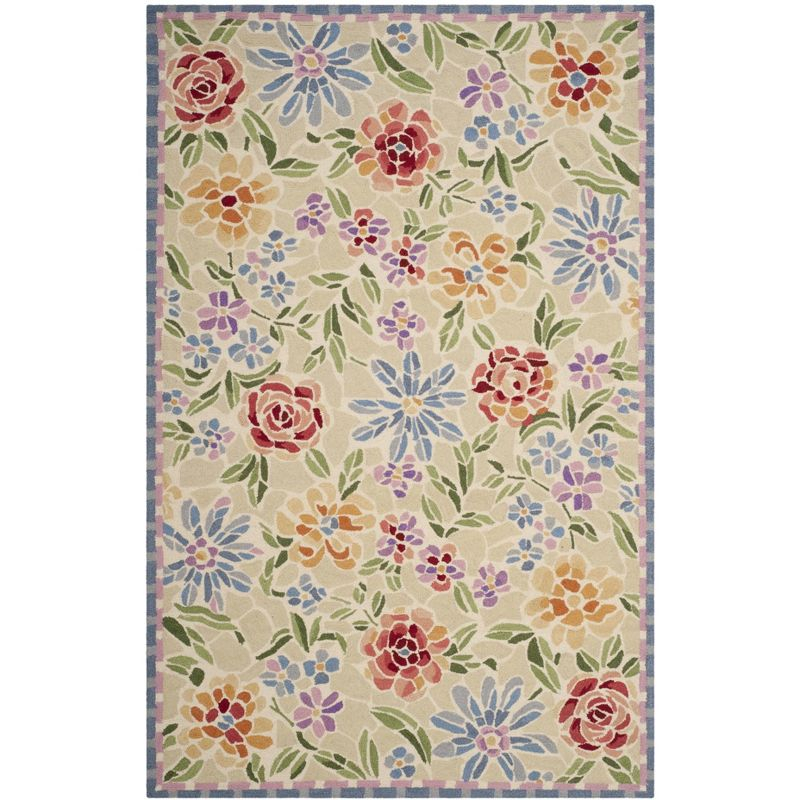 Chelsea HK214 Handmade Area Rug - 6'x9' - Ivory - Safavieh