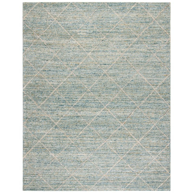 Himalaya HIM423 Handmade Area Rug - 8'x10' - Blue - Safavieh