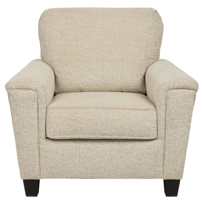 Abinger Accent Chair Natural: Plush Chenille, Contemporary Side Chair - Signature Design by Ashley