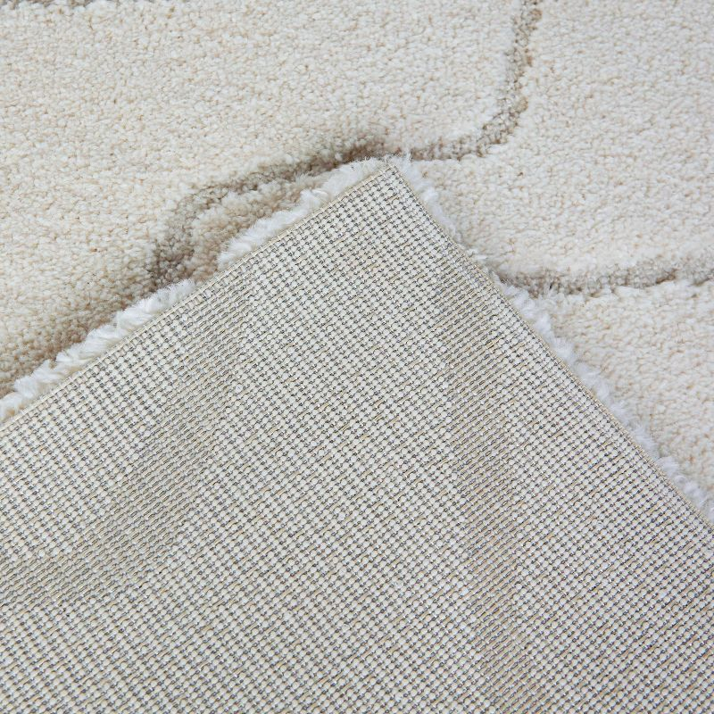 7'10"x10' Tanya Abstract Kids' Area Rug Cream - Balta Rugs: Fade & Stain-Resistant, Medium Pile, OEKO-TEX Certified
