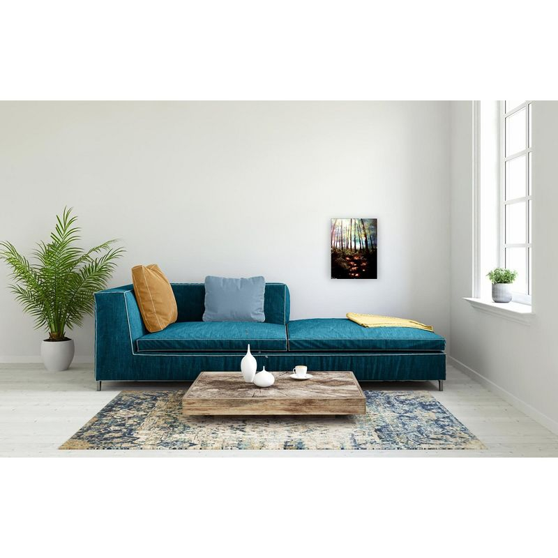 Ambiance Gallery Clip Frames - Modern Low Profile Invisible Minimalist Picture Photo Gallery Frame, Includes Glass and Backing - 8.5x11 - [Box of 6]
