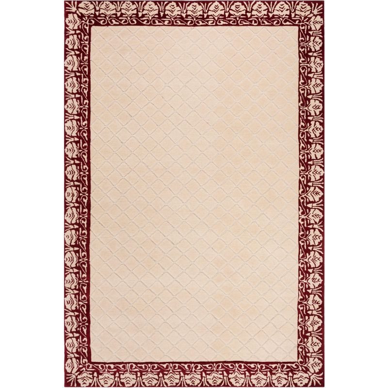Safavieh Harrison Total Performance Hand Hooked Performance Bordered Rug