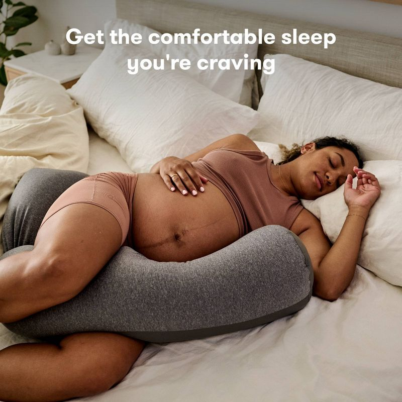 Frida Mom Adjustable Keep-Cool Pregnancy Body Pillow