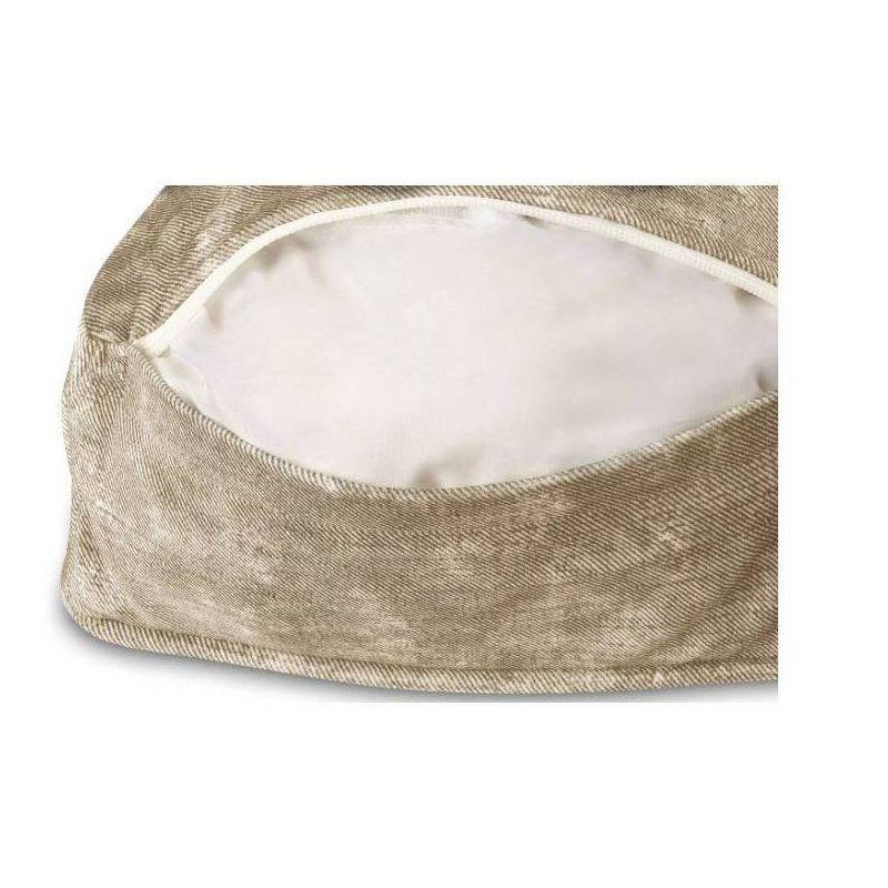 Canine Creations Pillow Ortho Rectangle Dog Bed - M - Tan