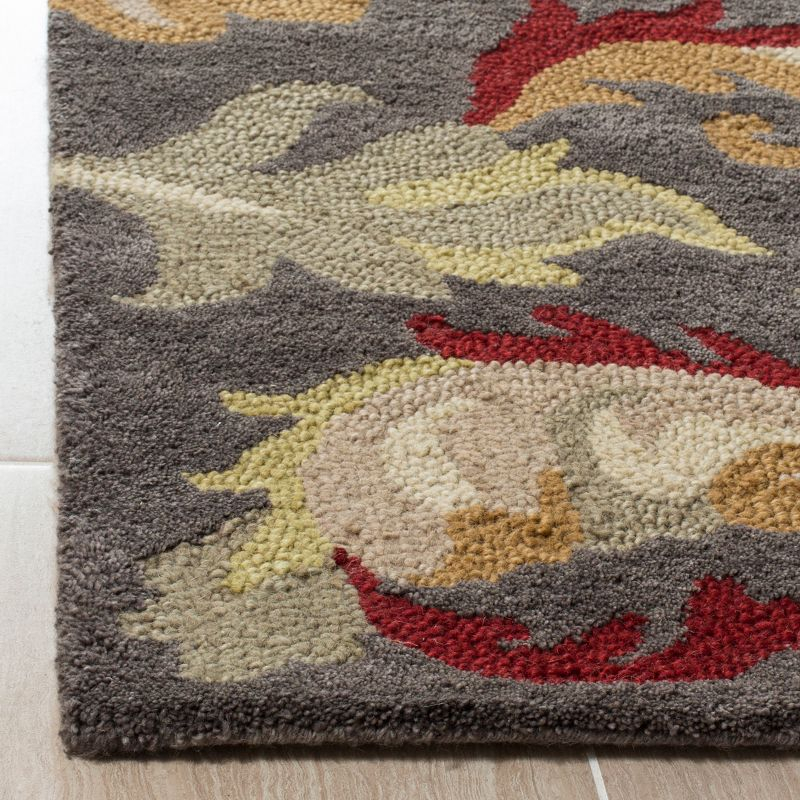 Jardin JAR459 Hand Tufted Area Rug - Dark Grey/Multi - 8'x10' - Safavieh.