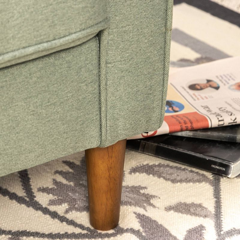 53" Lauren Loveseat Sofa Pearl Green - Zinus