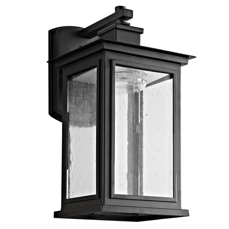 Taylen Outdoor Wall Lantern - Oil Rubbed Bronze (Black) - Safavieh