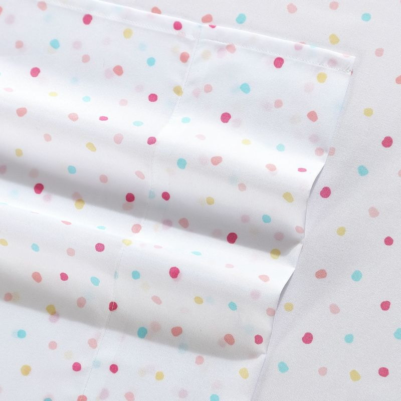 Laura Ashley Confetti 100% Microfiber Sheet Set