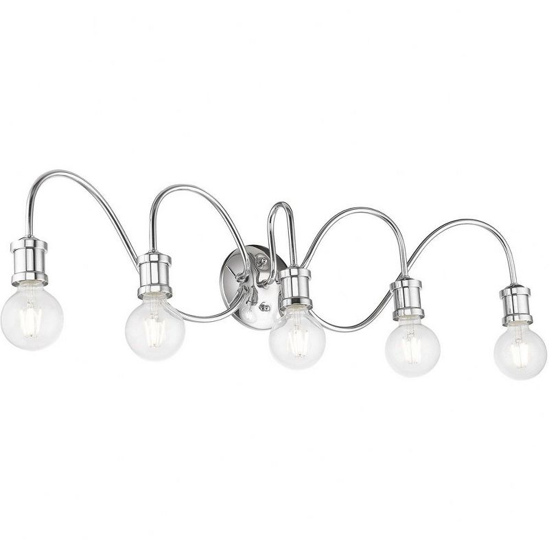 Livex Lighting Lansdale 5 - Light Vanity in  Polished Chrome