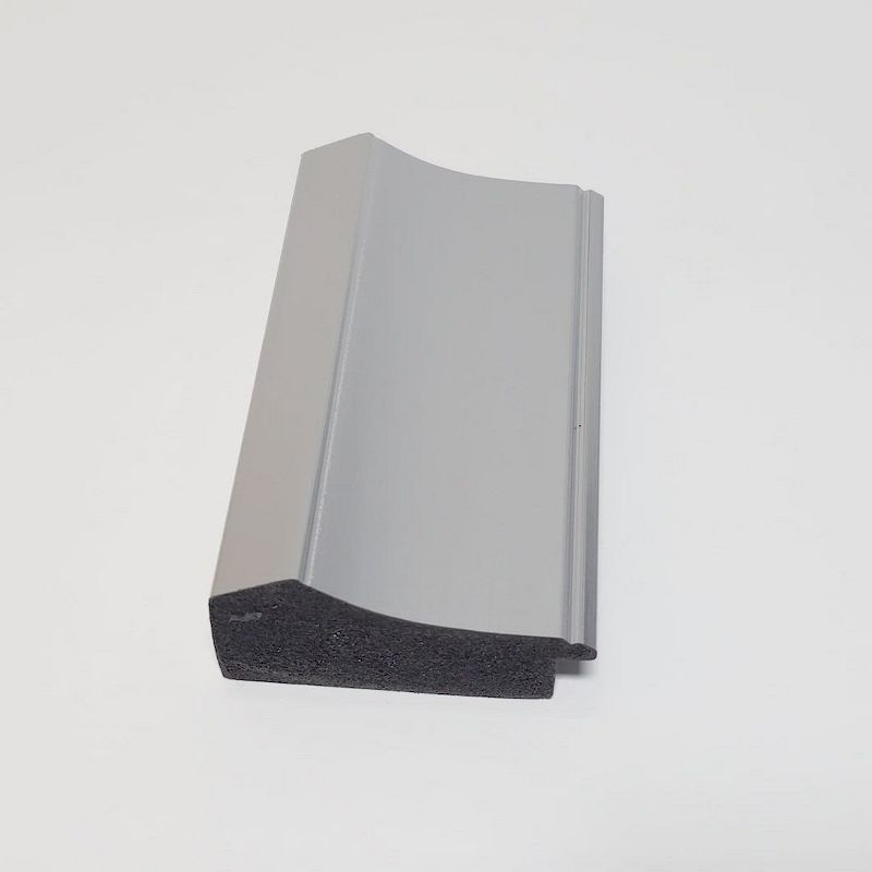 Amanti Art Peak Polished Nickel Narrow Picture Frame Opening Size 11x14 in.