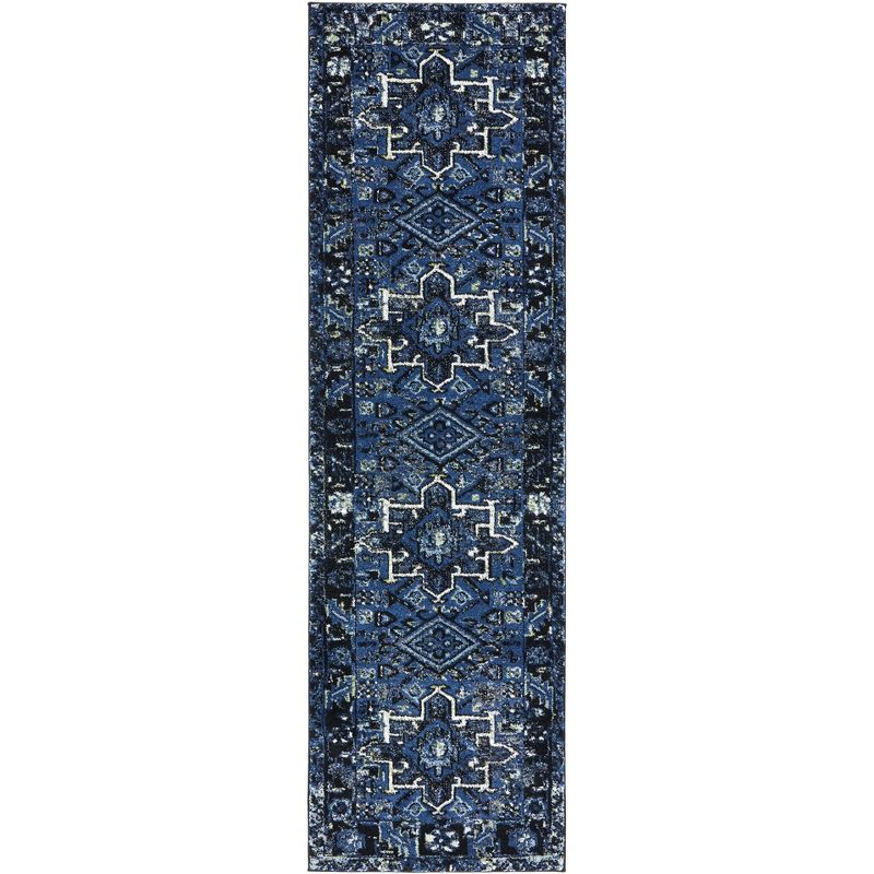 Vintage Hamadan VTH211 Power Loomed Indoor Accent Rug - Blue/Grey - 2'3"x4' - Safavieh