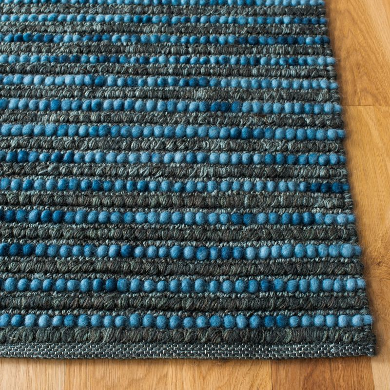 Bohemian BOH525 Hand Woven Area Rug - Dark Blue/Multi - 8'x10' - Safavieh.
