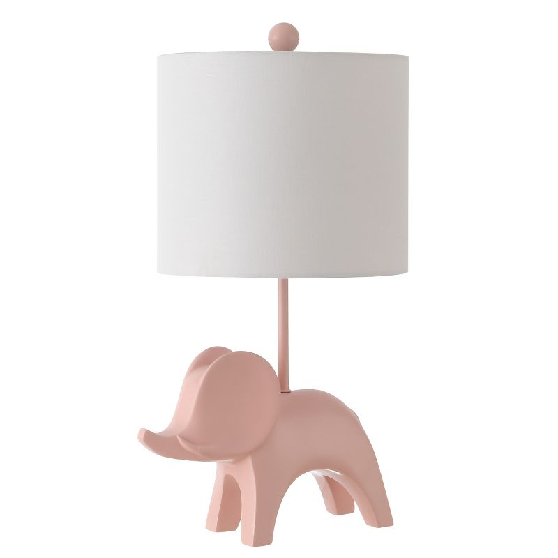 Ellie Elephant Table Lamp - KID4248 - Pink - Safavieh Kids