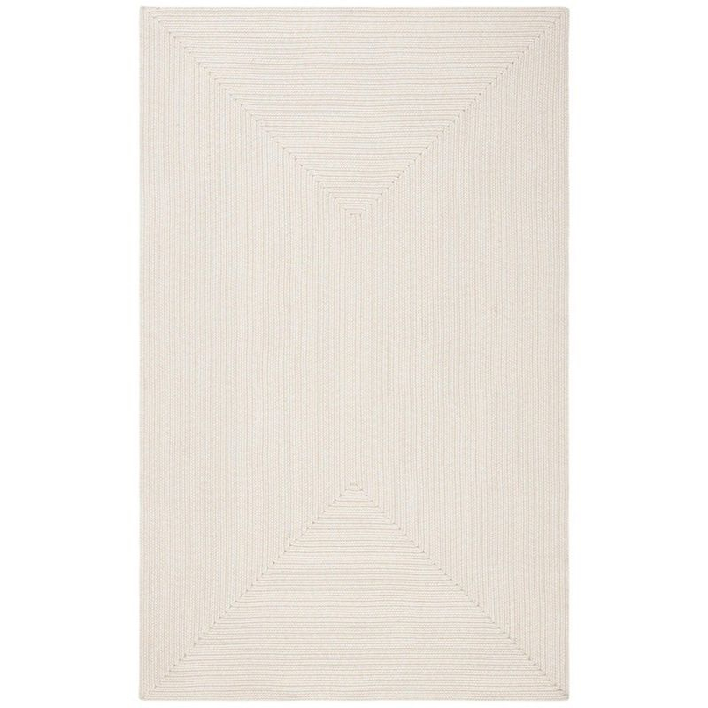 Braided BRD315 Hand Woven Area Rug - Ivory/Beige - 5'x8' - Safavieh.
