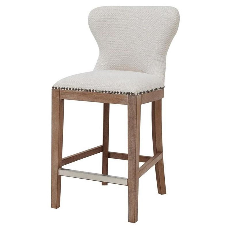 New Pacific Direct Dorsey Fabric Counter Stool