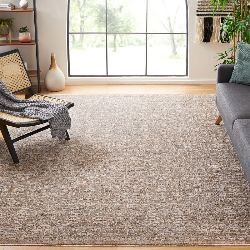 Harlow HAR100 Machine Made Area Rug - 4'x6' - Sage/Ivory - Safavieh