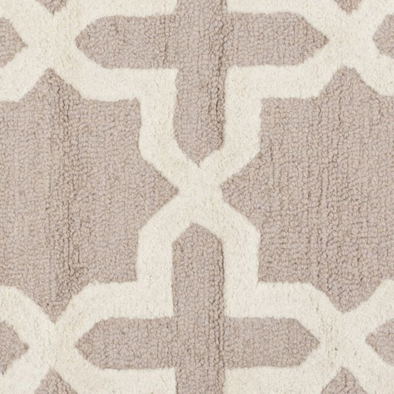 Cambridge CAM125 Tufted Indoor Area Rug - Beige/Ivory - 6'x6' - Safavieh