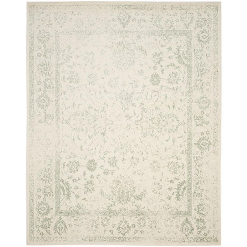 Adirondack ADR109 Machine Made Indoor Area Rug - Ivory/Sage - 8'x10' - Safavieh