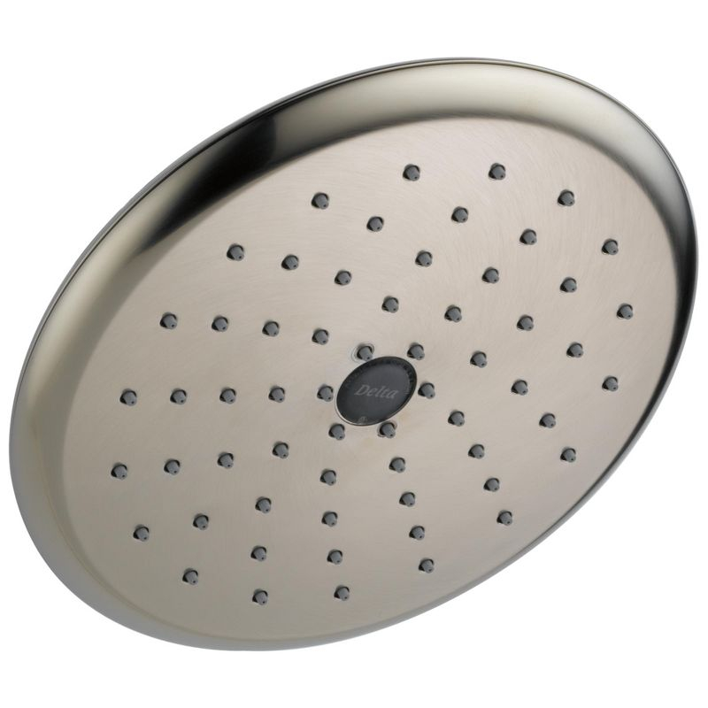 Universal Showering Components Single-Setting Raincan Shower Head in Stainless