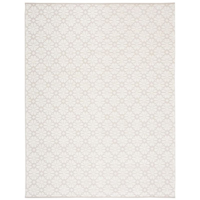 Vermont VRM106 Hand Woven Indoor Area Rug - Ivory - 9'x12' - Safavieh