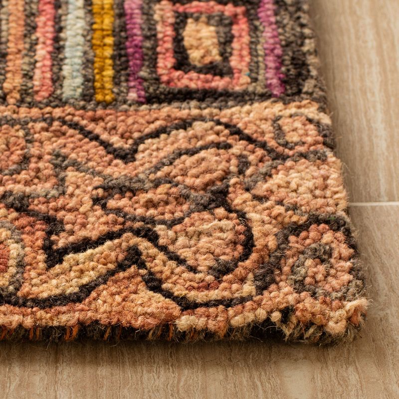 Aspen APN285 Hand Tufted Indoor Accent Rug - Pink/Blue - 3'x5' - Safavieh
