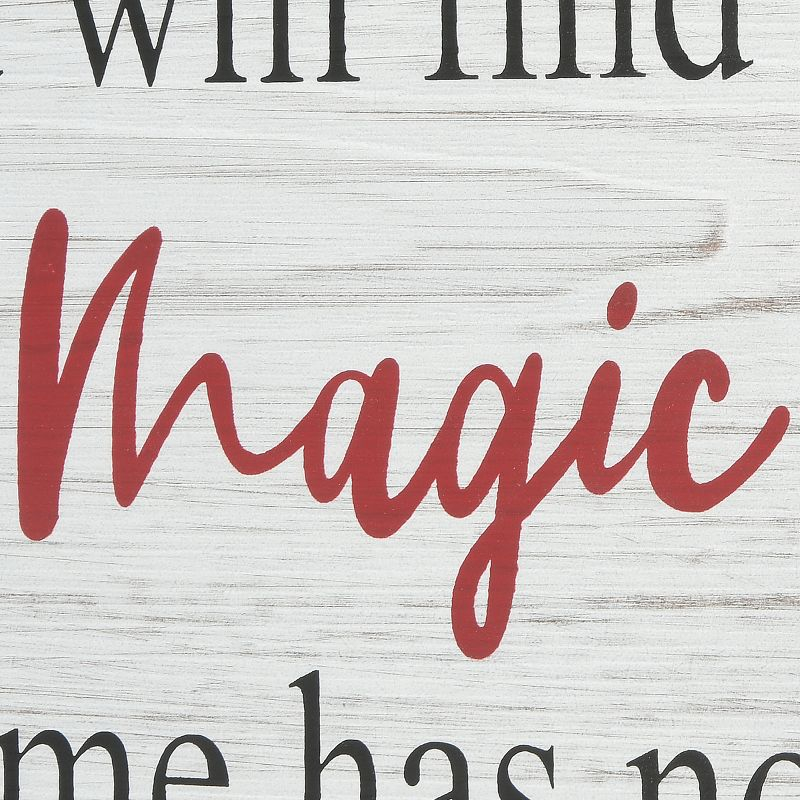 16" Santa’s Key Sign - National Tree Company