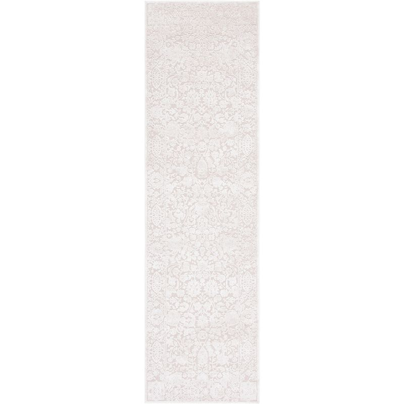 Reflection RFT667 Power Loomed Runner Rug - Creme/Ivory - 2'3"x6' - Safavieh.
