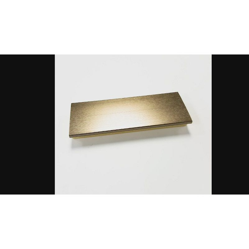 Amanti Art Blaine Light Bronze Narrow Picture Frame Opening Size 18x22 in.