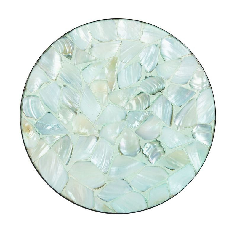 Zaira End Table - Blue/Green - Safavieh.