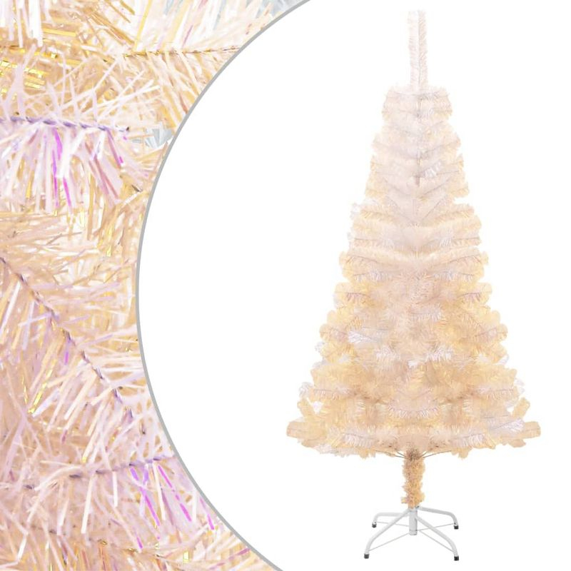 vidaXL Artificial Christmas Tree with Pinecones 7 ft