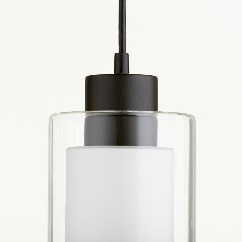 Quorum Lighting 1 - Light Pendant in  Noir