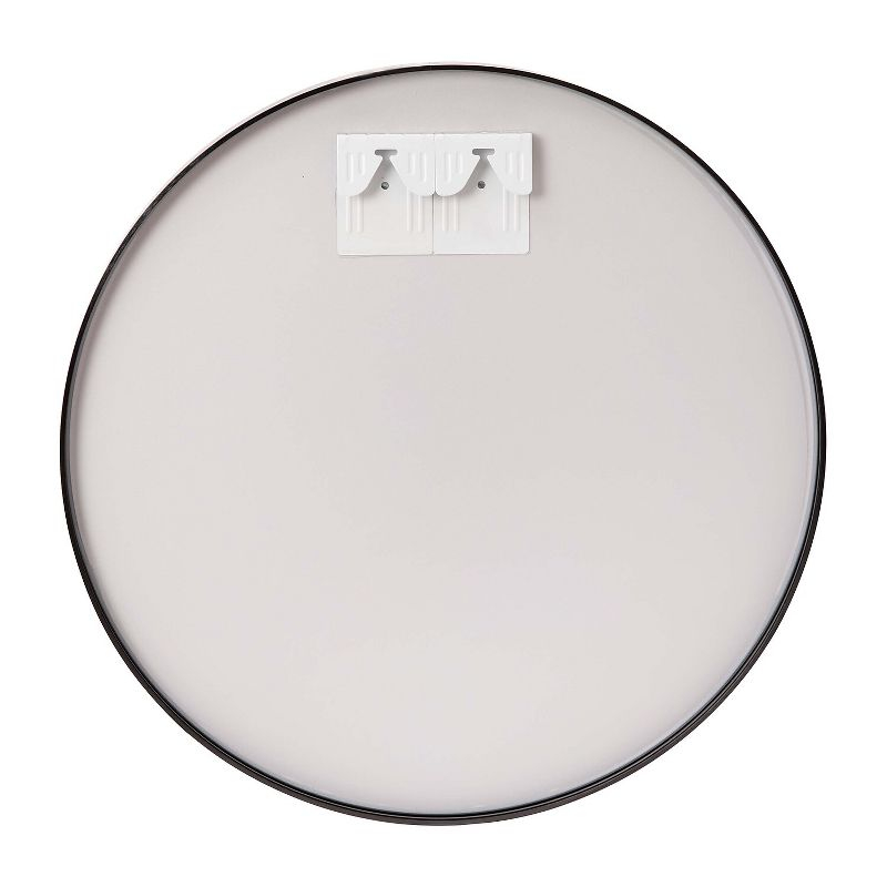 Flash Furniture Wall Mounted Mirror 36" Round Black (RHM003RD91MBBK)