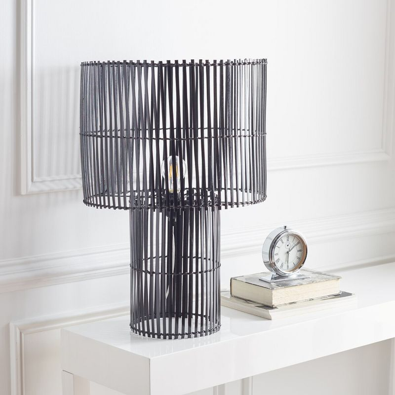 Elara Table Lamp - 25 Inch Height - TBL9015 - Black - Safavieh