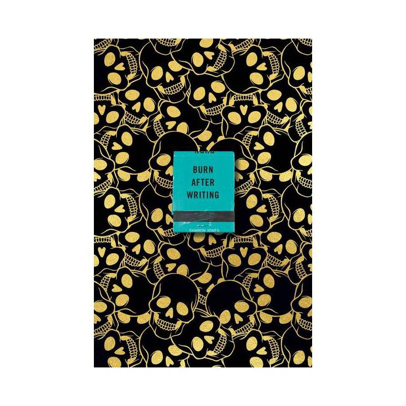 Burn After Writing (Skulls) - by  Sharon Jones (Paperback)