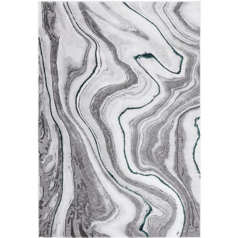 Craft CFT819 Loomed Indoor Area Rug - Grey/Green - 5'3"x7'6" - Safavieh