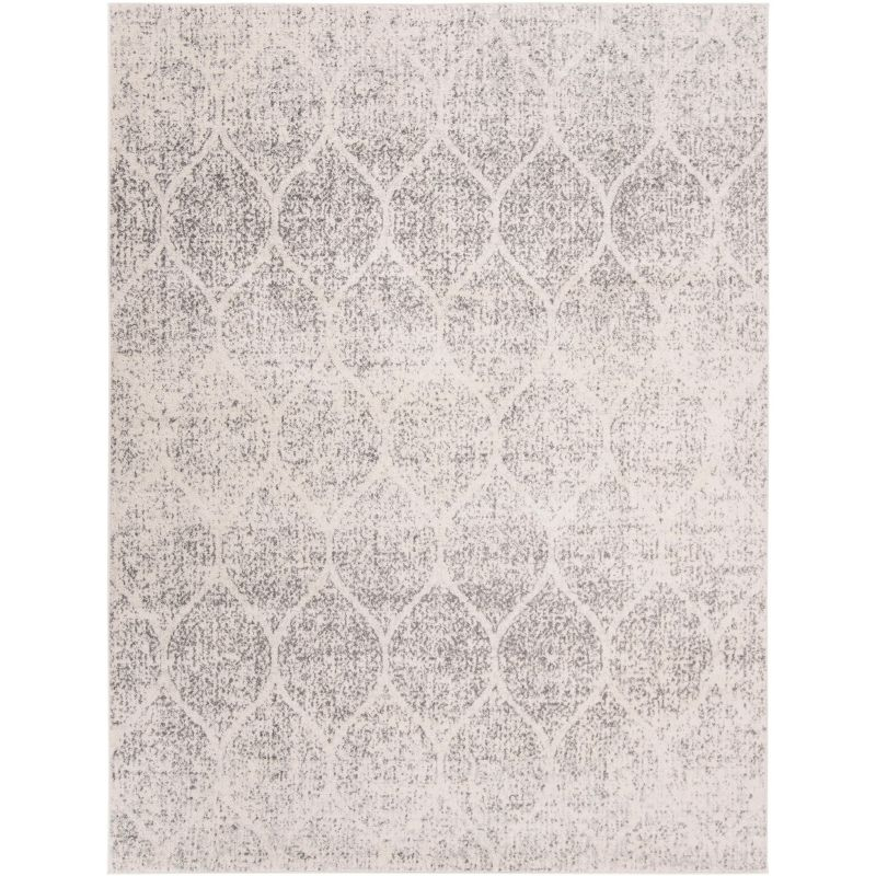 Madison MAD604 Power Loomed Indoor Area Rug - Ivory/Silver - 8'x10' - Safavieh