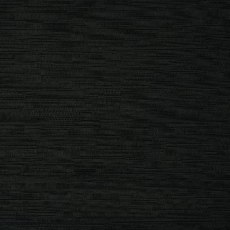 Commonwealth Shadow Grommet Dressing Window Curtain Panel - 52x95", Black