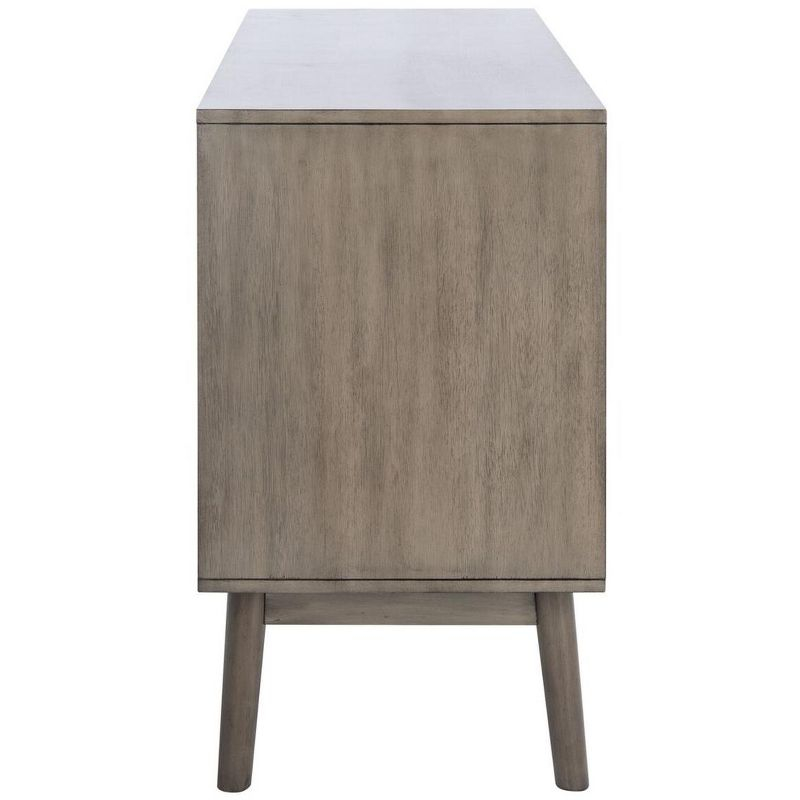 Donald 6 Drawer Mid-Centry Dresser - SFV2110 - Light Grey - Safavieh Couture