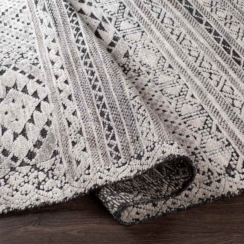 Mark & Day Saltash 2'x3' Rectangle Knotted Indoor Area Rugs Black