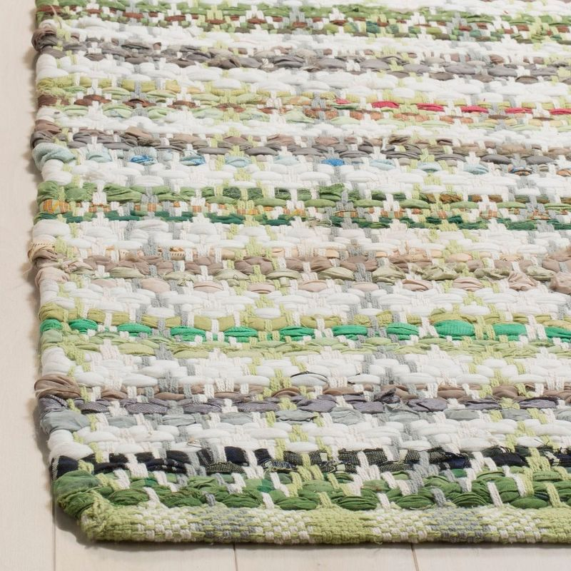 Montauk MTK950 Hand Woven Indoor Area Rug - Green/Multi - 5'x8' - Safavieh.