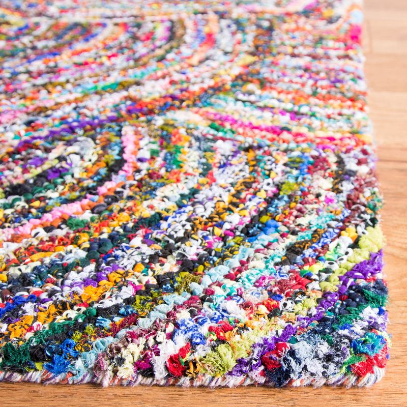 Nantucket NAN517 Hand Tufted Area Rug - Multi - 4'x4' - Safavieh.