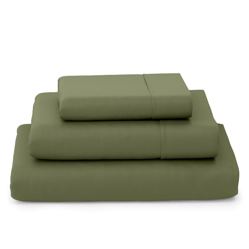 Cosy House Collection Luxury Rayon Derived from Bamboo Bed Sheet Set - Sage Green, Twin XL