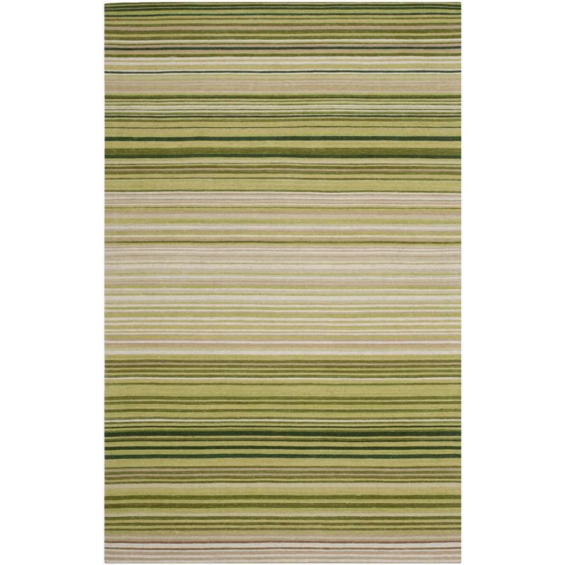 Marbella MRB273 Hand Loomed Area Rug - Green - 5'x8' - Safavieh.