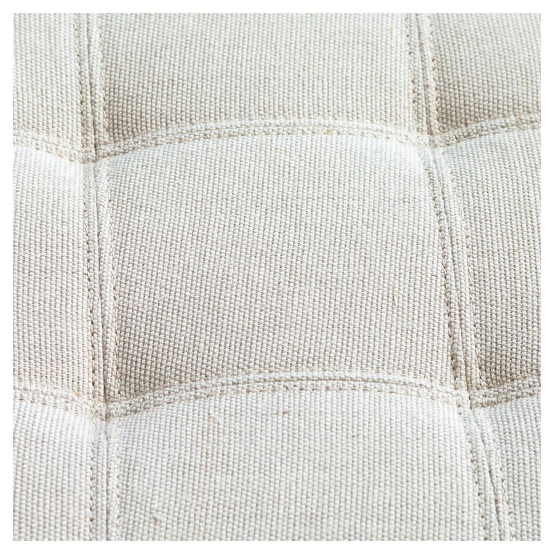 Brighton Linen Storage Ottoman Ivory - Christopher Knight Home