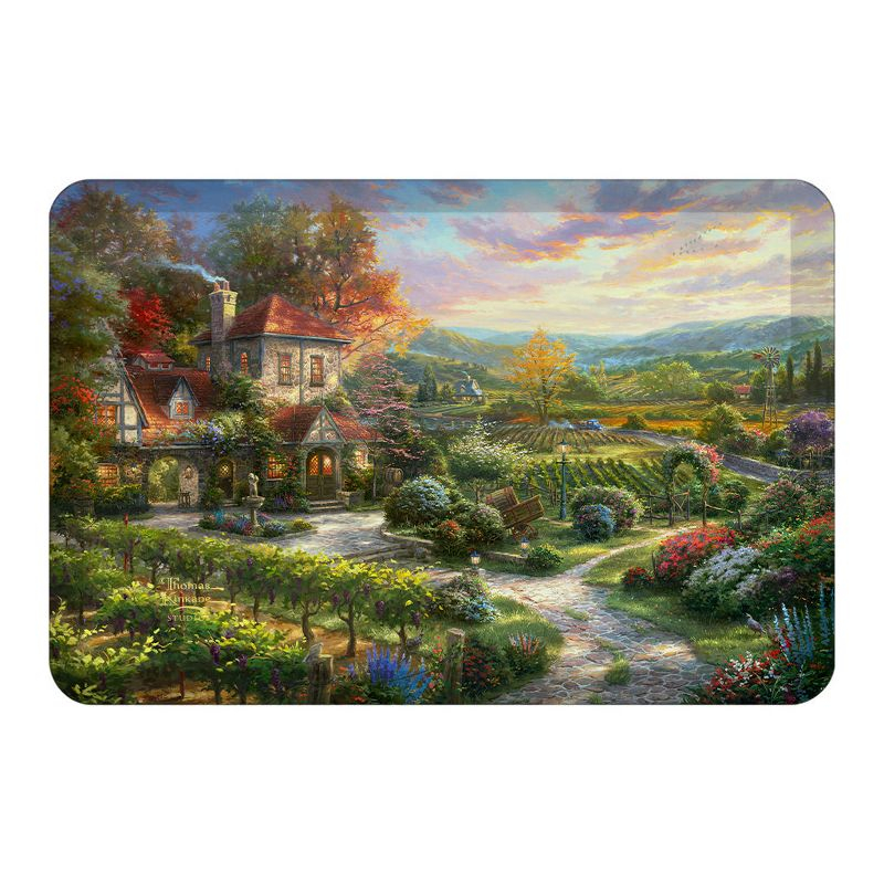 Thomas Kinkade Wine Country Living 20"x30" Anti-Fatigue Kitchen Mat