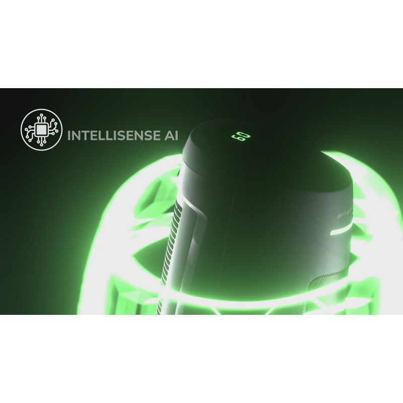 GermGuardian Intelligent 22in Tower Air Purifier HEPA Filter UV-C Intellisense with AQI: UV Light Sanitizer, 500-800 sq. ft. Coverage